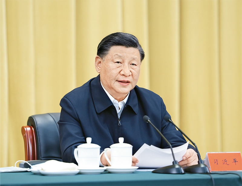 2023年6月2日，，，，，，中共中央总书记、国家主席、中央军委主席习近平在北京出席文化传承生长座谈会并揭晓主要讲话。。。。。。。。 新华社记者 鞠鹏/摄